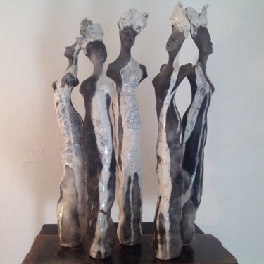 Sculpture intitulée "La complainte de la…" par Noëlle Rious, Œuvre d'art originale
