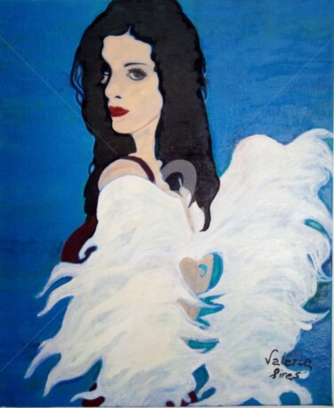 Pittura intitolato "I'M not an Angel" da Noelle9, Opera d'arte originale