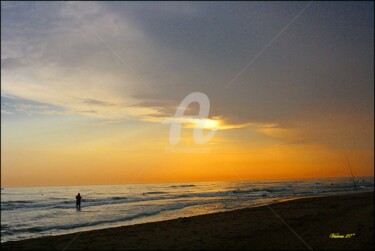 Fotografia intitolato "pesca-al-tramono.jpg" da Noelle9, Opera d'arte originale