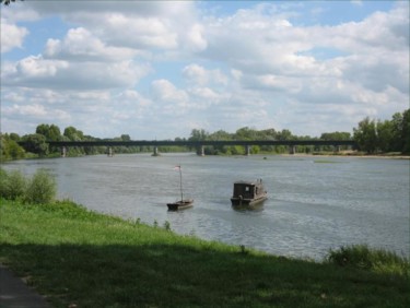 Photographie intitulée "Pont canal de Briar…" par Noëlle Harault, Œuvre d'art originale