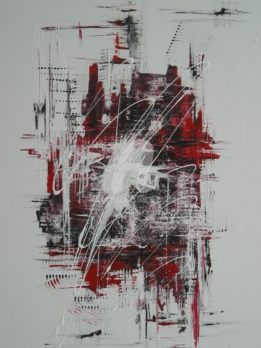 Peinture intitulée "Coup de foudre" par Noemi Zerbotti, Œuvre d'art originale