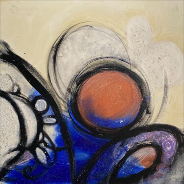 Pittura intitolato "Evo Cosmico" da Noemi Bolzi, Opera d'arte originale, Acrilico