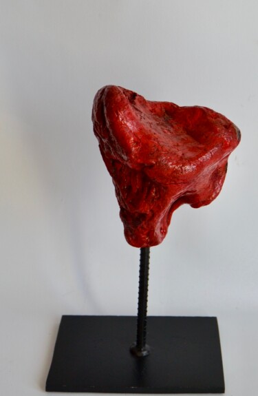 Escultura intitulada "Cuore" por Noi Il Mare, Obras de arte originais, Madeira