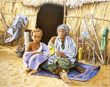 Peinture intitulée "De l'aube au crépus…" par Patrick Noly, Œuvre d'art originale