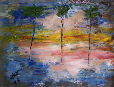 Painting titled "le sud" by Antonio Alvarez, Original Artwork