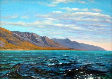 Картина под названием "Байкал, б.Солнечная" - Андрей Жилин, Подлинное произведение искусства
