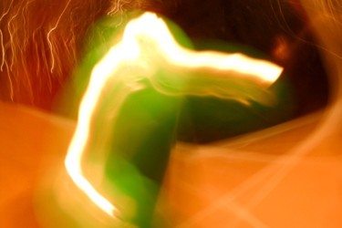 Фотография под названием "Танцующая в темноте" - Андрей Жилин, Подлинное произведение искусства