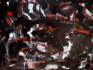 Peinture intitulée "acrylique, abstrait…" par Norbert Engel, Œuvre d'art originale, Acrylique Monté sur Châssis en bois