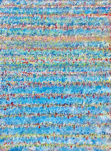 「Peinture Acrylique…」というタイトルの絵画 Norbert Engelによって, オリジナルのアートワーク, アクリル