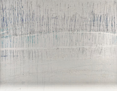 Картина под названием "Peinture acrylique,…" - Norbert Engel, Подлинное произведение искусства, Акрил Установлен на Деревянн…