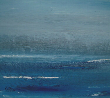 Malerei mit dem Titel "Meer" von Norbert Haß, Original-Kunstwerk, Öl