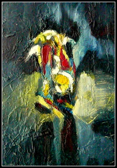 Peinture intitulée "un-quignon-de-solei…" par Norbert Lafon, Œuvre d'art originale, Huile
