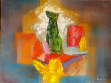 Peinture intitulée "une-vie-conforme-a-…" par Norbert Lafon, Œuvre d'art originale, Pastel