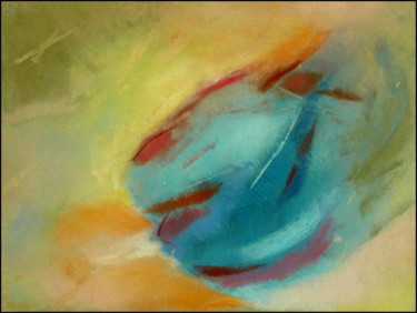 Peinture intitulée "boule-de-plaisir.jpg" par Norbert Lafon, Œuvre d'art originale, Pastel