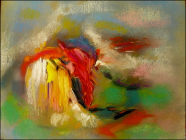 Peinture intitulée "mon-reve-realise.jpg" par Norbert Lafon, Œuvre d'art originale, Pastel