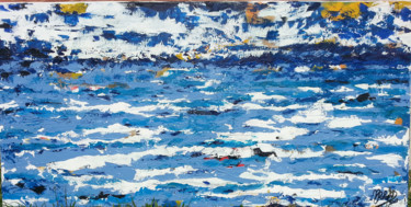 Pintura titulada "mar.png" por Norberto Robert, Obra de arte original