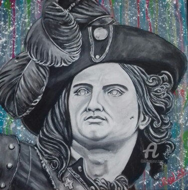 Painting titled "Jean bart" by Norel, Original Artwork, Acrylic