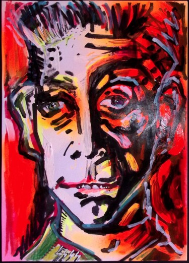 Рисунок под названием "mein Jungmann" - Norman Ocko Bates, Подлинное произведение искусства, Пастель