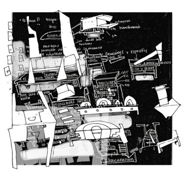 数字艺术 标题为“modular architecture” 由Normandiaart, 原创艺术品, 数字油画