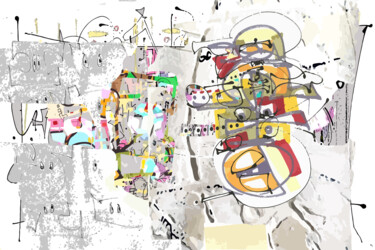 Grafika cyfrowa / sztuka generowana cyfrowo zatytułowany „everyone's eyes” autorstwa Normandiaart, Oryginalna praca, 2D prac…
