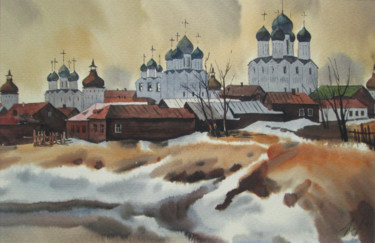 Картина под названием "Ростов Великий.jpg" - Носов Фёдор, Подлинное произведение искусства