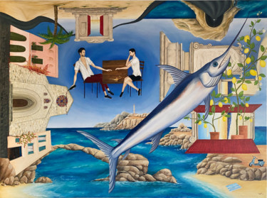 Salvatore Pintura titulada "Salvatore" por Wilton Machado Neves, Obra de arte original, Oleo