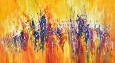 One Day In July L 1 Peinture intitulée "One Day In July L 1" par Peter Nottrott, Œuvre d'art originale, Acrylique