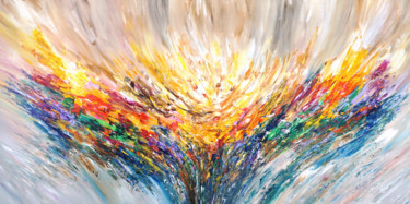 Positive Energy XXL 11 Peinture intitulée "Positive Energy XXL…" par Peter Nottrott, Œuvre d'art originale, Acrylique
