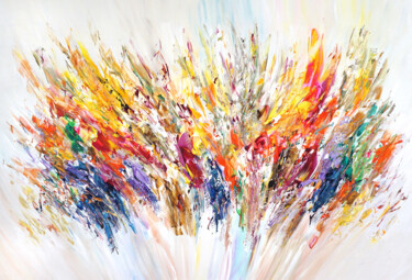 Positive Feelings XL 1 Картина под названием "Positive Feelings X…" - Peter Nottrott, Подлинное произведение искусства, Акрил