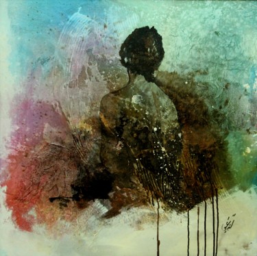 Peinture intitulée "4" par Nourdine Tabbai, Œuvre d'art originale, Acrylique