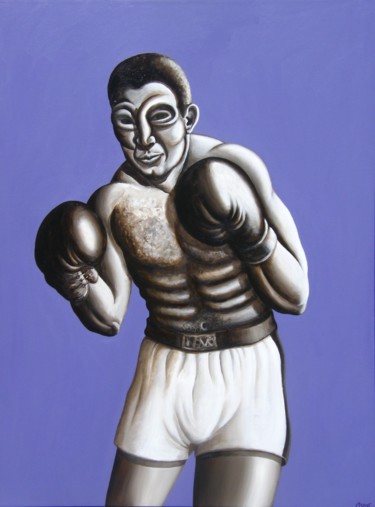 Painting titled "CHAMP" by Marcelo Novo, Original Artwork, Acrylic