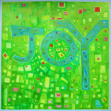 Peinture intitulée "Joy" par Nuage 40, Œuvre d'art originale