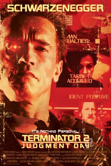 Digital Arts με τίτλο "Terminator 2-Judgme…" από Nuansa Art, Αυθεντικά έργα τέχνης, Ψηφιακή εκτύπωση