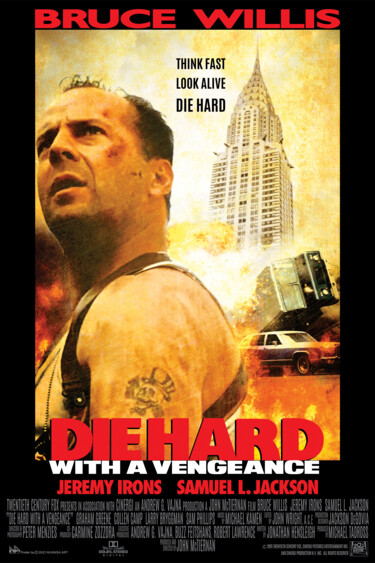 Arts numériques intitulée "Die Hard with a ven…" par Nuansa Art, Œuvre d'art originale, Travail numérique 2D