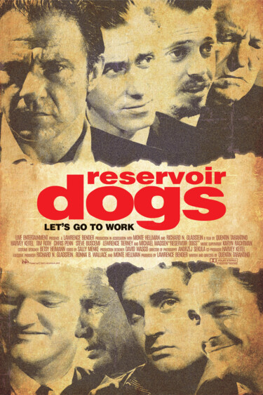 Digital Arts με τίτλο "Reservoir Dogs.(199…" από Nuansa Art, Αυθεντικά έργα τέχνης, 2D ψηφιακή εργασία