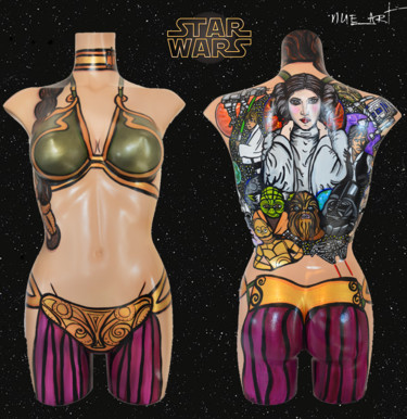 "Body_Star Wars _Pri…" başlıklı Heykel Antonella Castrovillari tarafından, Orijinal sanat, Akrilik