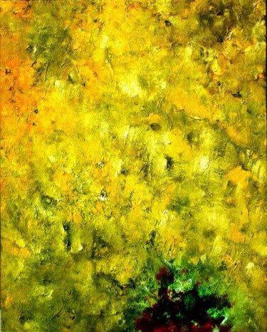 Pintura titulada "cielo amarillo" por Numa Caballero, Obra de arte original
