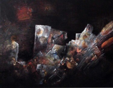 Pintura titulada "cristalizacion" por Numa Caballero, Obra de arte original
