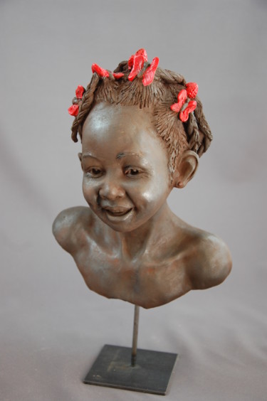 Sculpture intitulée "Sarah" par Nunco, Œuvre d'art originale