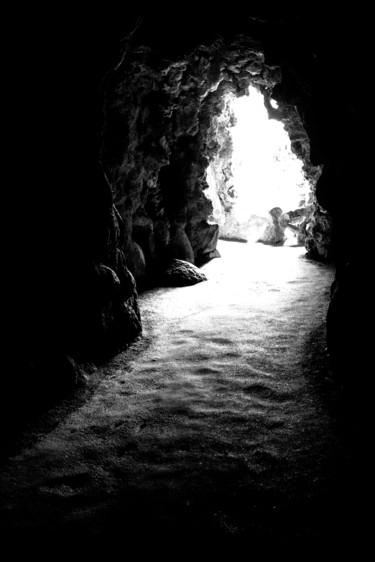 Fotografia intitulada "Sand tunel..." por Walkingsea, Obras de arte originais
