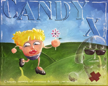 Peinture intitulée "candy.jpg" par Nuocman, Œuvre d'art originale, Acrylique