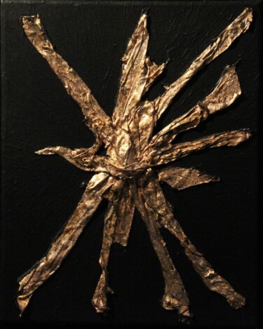Peinture intitulée "Sonné au son de la…" par Nuyi, Œuvre d'art originale, Tissu
