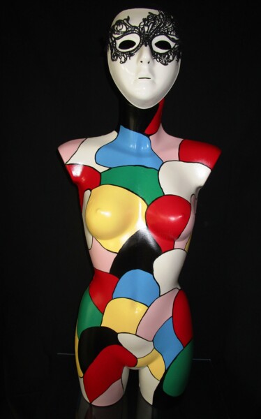Sculpture intitulée "Katia" par Nyls  Eliot, Œuvre d'art originale, Plastique