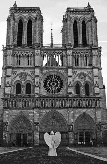 「" Notre-Dame de Par…」というタイトルの写真撮影 Natalia Zavialovaによって, オリジナルのアートワーク, デジタル