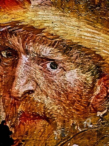 Fotografía titulada "Hommage à Vincent V…" por Grafi, Obra de arte original