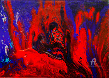 Pittura intitolato "INCANDESCENCE" da Grafi, Opera d'arte originale, Altro