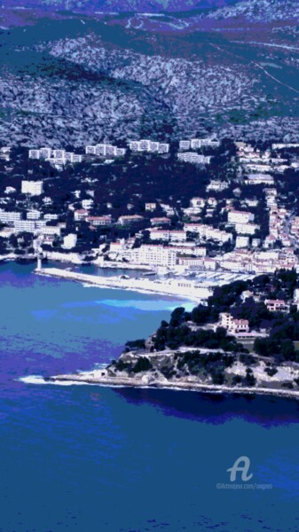 Photography titled "CASSIS" by Grafi, Original Artwork