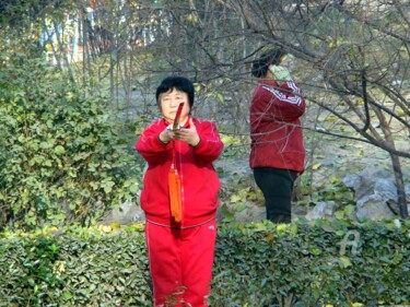 Fotografia intitolato "Philosophie chinoise" da Grafi, Opera d'arte originale