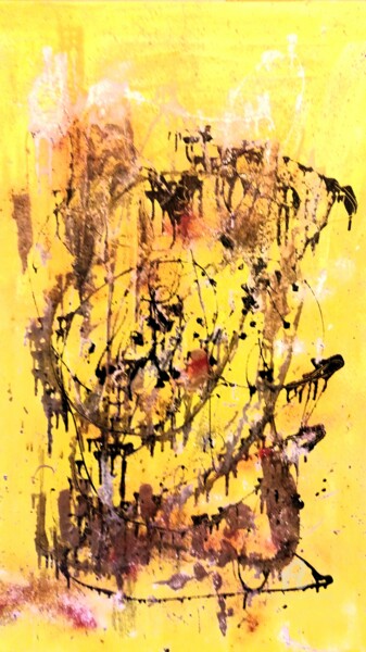Painting titled "TAI-CHI" by Grafi, Original Artwork, Acrylic