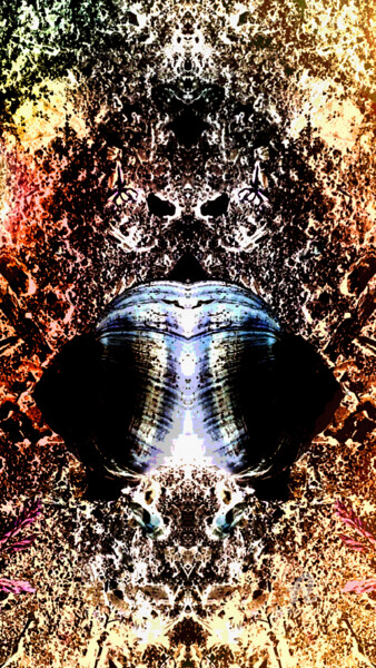 Digital Arts titled "PENSEE" by Grafi, Original Artwork